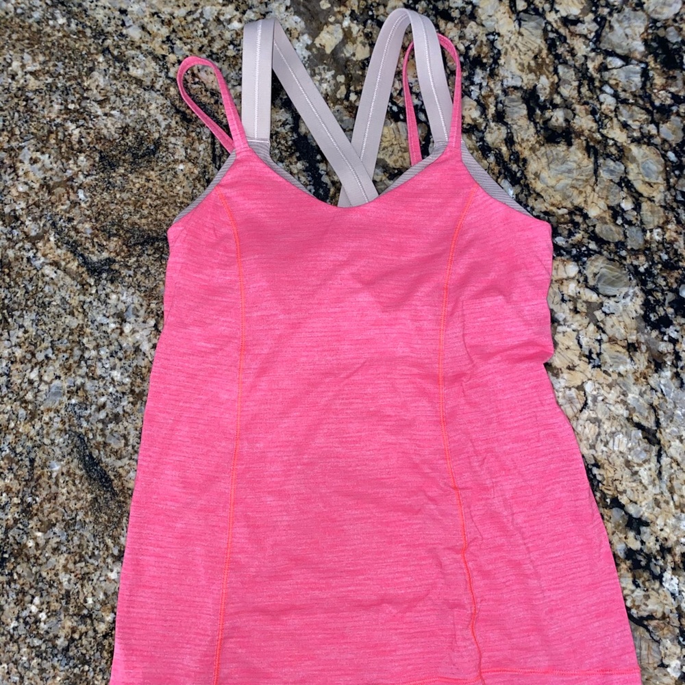 Pink Lululemon Tank